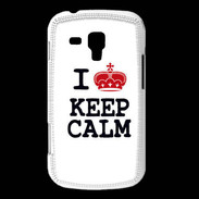 Coque Samsung Galaxy Trend I love Keep Calm