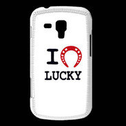 Coque Samsung Galaxy Trend I love Lucky