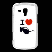 Coque Samsung Galaxy Trend I love Lunette Fun 2