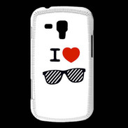 Coque Samsung Galaxy Trend I love Lunette Fun 3