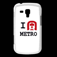 Coque Samsung Galaxy Trend I love Metro