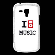 Coque Samsung Galaxy Trend I love Music