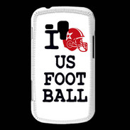 Coque Samsung Galaxy Trend I love US Football