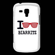 Coque Samsung Galaxy Trend I love Biarritz 2