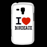 Coque Samsung Galaxy Trend I love Bordeaux