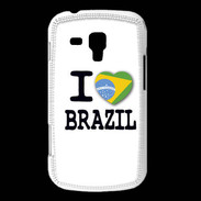 Coque Samsung Galaxy Trend I love Brazil 2