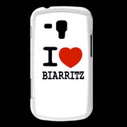Coque Samsung Galaxy Trend I love Biarritz