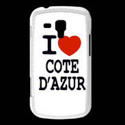 Coque Samsung Galaxy Trend I love Cote d'Azur