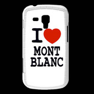 Coque Samsung Galaxy Trend I love Mont Blanc