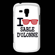Coque Samsung Galaxy Trend I love Sable d'Olonne 2