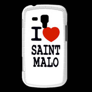 Coque Samsung Galaxy Trend I love Saint Malo