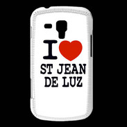 Coque Samsung Galaxy Trend I love Saint Jean de Luz