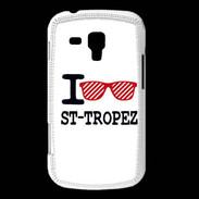 Coque Samsung Galaxy Trend I love Saint Tropez 2