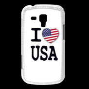 Coque Samsung Galaxy Trend I love USA 2