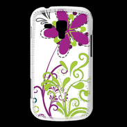 Coque Samsung Galaxy Trend motif floral vert