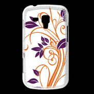Coque Samsung Galaxy Trend motif flora violet
