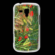 Coque Samsung Galaxy Trend DP Coquelicot dans un champs de blé