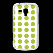 Coque Samsung Galaxy Trend pois vert clair