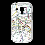 Coque Samsung Galaxy Trend Plan de métro de Paris