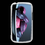 Coque Samsung Galaxy Trend Macaron mauve PR 10