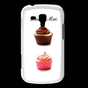 Coque Samsung Galaxy Trend Cupcake lui et moi PR
