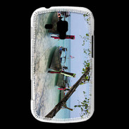Coque Samsung Galaxy Trend DP Barge en bord de plage 2