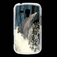 Coque Samsung Galaxy Trend Coque Dauphin et vague