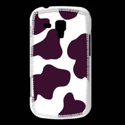 Coque Samsung Galaxy Trend vache prune