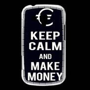 Coque Samsung Galaxy Trend Keep Calm Make money Noir