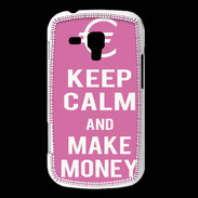 Coque Samsung Galaxy Trend Keep Calm Make money Rose