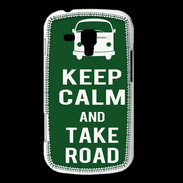 Coque Samsung Galaxy Trend Keep Calm Take road Vert