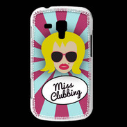 Coque Samsung Galaxy Trend Miss Clubbing Blonde