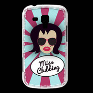 Coque Samsung Galaxy Trend Miss Clubbing Brune