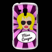 Coque Samsung Galaxy Trend Miss Cougar Blonde