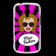 Coque Samsung Galaxy Trend Miss Fashion Rousse