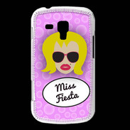 Coque Samsung Galaxy Trend Miss Fiesta Blonde
