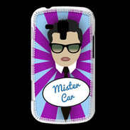 Coque Samsung Galaxy Trend Mister Car Brun