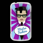 Coque Samsung Galaxy Trend Mister Fashion Brun