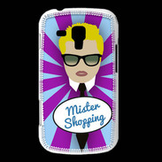 Coque Samsung Galaxy Trend Mister Shopping Blond