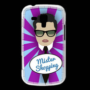 Coque Samsung Galaxy Trend Mister Shopping Brun