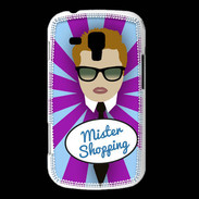 Coque Samsung Galaxy Trend Mister Shopping Roux