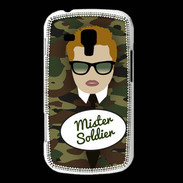 Coque Samsung Galaxy Trend Mister Soldier Roux