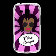 Coque Samsung Galaxy Trend Miss Cougar Black
