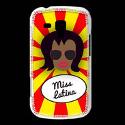 Coque Samsung Galaxy Trend Miss Latina Black