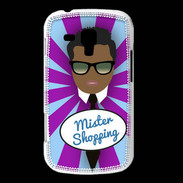 Coque Samsung Galaxy Trend Mister Shopping Black
