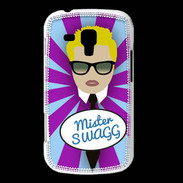 Coque Samsung Galaxy Trend Mister Swag Blond