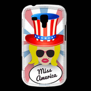 Coque Samsung Galaxy Trend Miss USA Blonde
