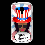 Coque Samsung Galaxy Trend Miss USA Black