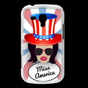 Coque Samsung Galaxy Trend Miss USA Brune