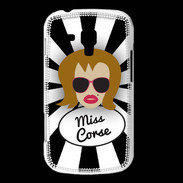Coque Samsung Galaxy Trend Miss Corse Rousse